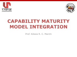 capability maturity model integration