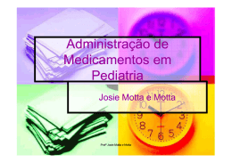 Medicamentos em Pediatria [Modo de Compatibilidade]