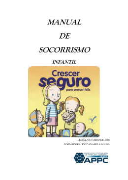 Manual Socorrismo Infantil 2006