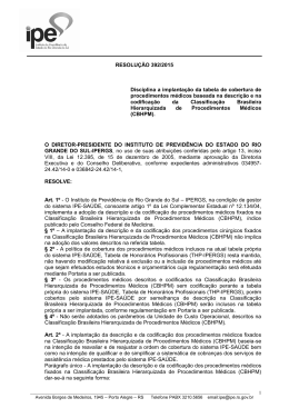 Resolução nº 392/2015 - Instituto de Previdência do Estado do Rio