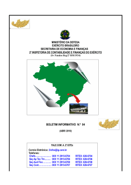 30 Abr 10 - 2ª ICFEx - Exército Brasileiro