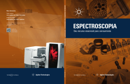 ESPECTROSCOPIA - Agilent Technologies