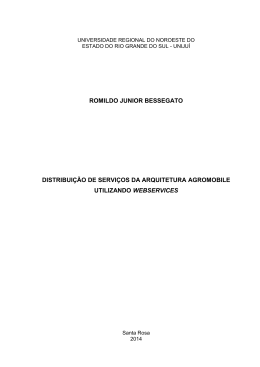 TCC Romildo Jr Bessegato - Biblioteca Digital da UNIJUÍ