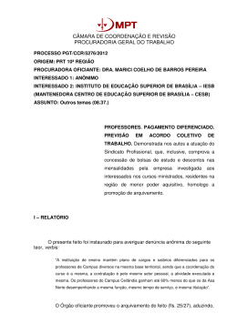 Processo PGT/CCR/nº 5276/2012