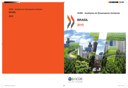 OCDE – Avaliações de Desempenho Ambiental: Brasil 2015