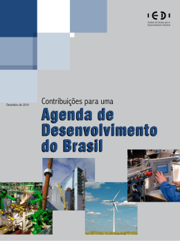 Agenda de Desenvolvimento do Brasil Agenda de