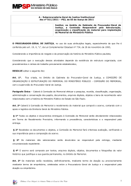 ATO nº 11/2011 - Ministério Público