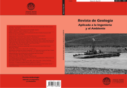 Número 26 - Junio 2011 - Revista de Geología Aplicada a la