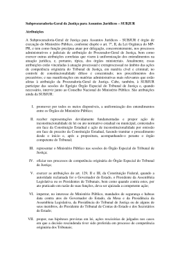 Atribuições - Ministério Público do Paraná