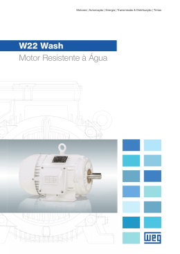 W22 Wash Motor Resistente à Água