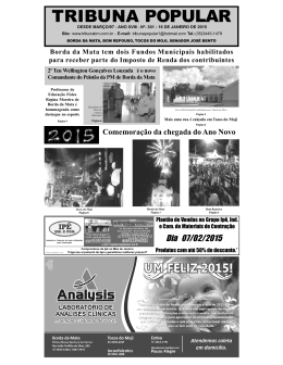 Edição nº 301 – 16/01/2015