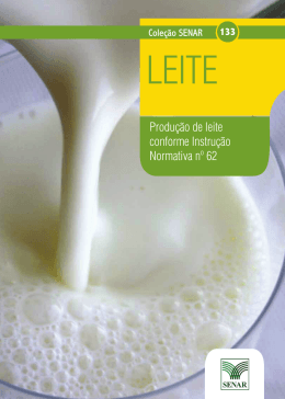 Produção de leite conforme IN 62 - SENAR-AP