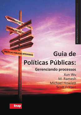 Guia de políticas públicas: gerenciando processos