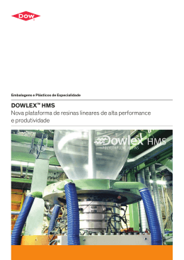 dowlex™ hms - Dow Plásticos de Performance