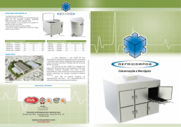 Catálogo Refricorpos 2012 - Linha Hospitalar Especial (4 x A3)