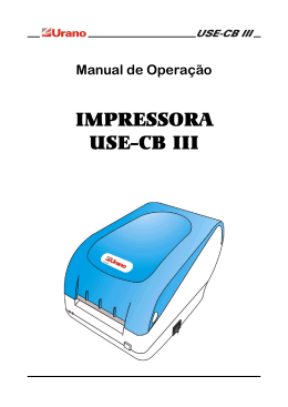 Manual Impressora USE