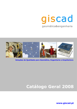Catálogo Geral 2008