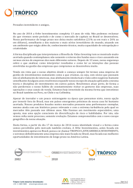 - TRÓPICO Latin America Investments