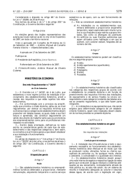 Decreto Regulamentar n.° 36/97 de 25 de Setembro