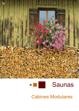 Catálogo SAUNAS NEW (PDF