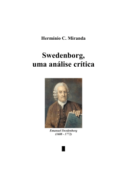 Swedenborg, uma análise crítica