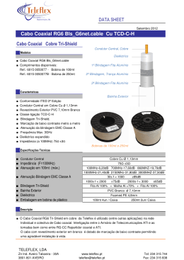 DATA SHEET Cabo Coaxial RG6 Bls_G6net.cable Cu