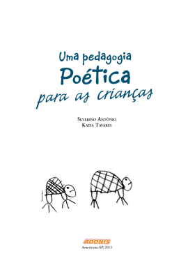 Uma pedagogia poética para as crianças