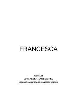 FRANCESCA - Encontros de Dramaturgia