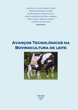 Livro Bovinocultura de Leite em recurso eletrônico