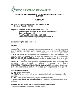 Baixar PDF: FISPQ CR 400