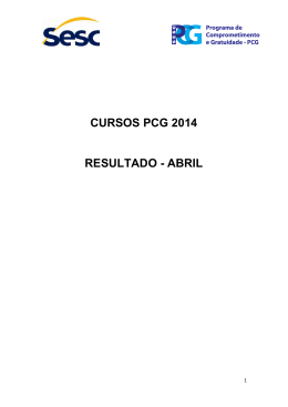 CURSOS PCG 2014 RESULTADO - ABRIL