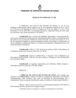 Lei - Controladoria Geral do Estado de Goiás
