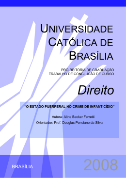 Aline Becker Ferretti - Universidade Católica de Brasília