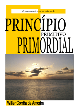 Princípio Primitivo Primordial