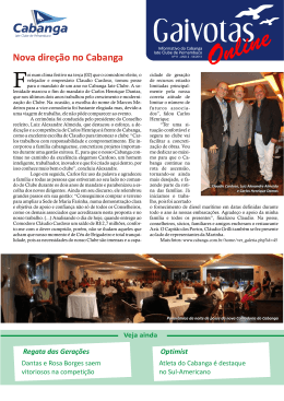 Jornal OnLine 11 - abr 2013 - Cabanga Iate Clube de Pernambuco
