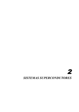 SISTEMAS SUPERCONDUTORES