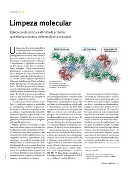 Limpeza molecular - Revista Pesquisa FAPESP