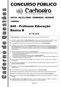 S45 - PROFESSOR EDUCAÇÃO BÁSICA B.cdr