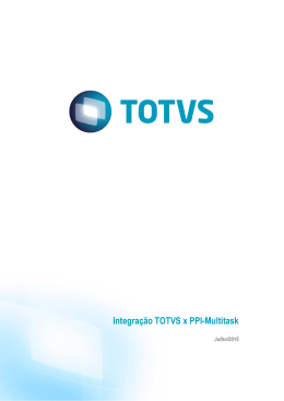 Integração TOTVS x PPI-Multitask