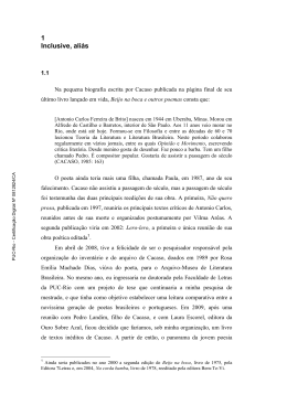 “nota introdutória”, escrita por José Guilherme Merquior, da primeira