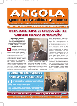 Maio - Embaixada da República de Angola em Portugal