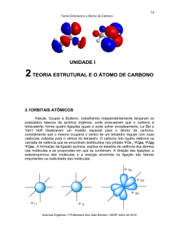 cap 2 -teoria estrutural e o átomo de carbono