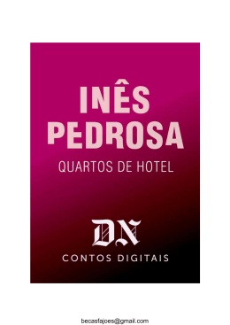Quartos de hotel_Inês Pedrosa