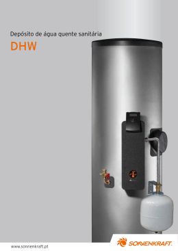 Depósito de água quente sanitária