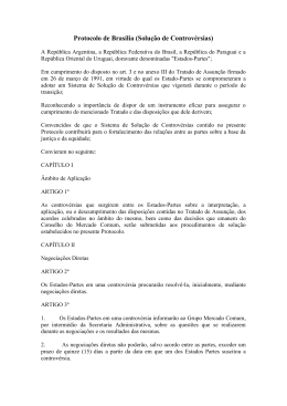 Protocolo de Brasília (Solução de Controvérsias)