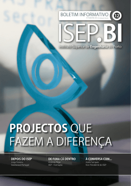 projectos que fazem a diferença - ISEP
