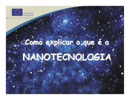 NANOTECNOLOGIA - CORDIS