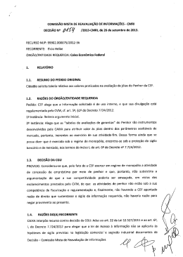 Decisão nº 154, de 26 de setembro de 2013