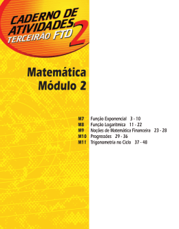 Matemática Módulo 2
