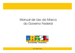 Manual de Uso da Marca do Governo Federal